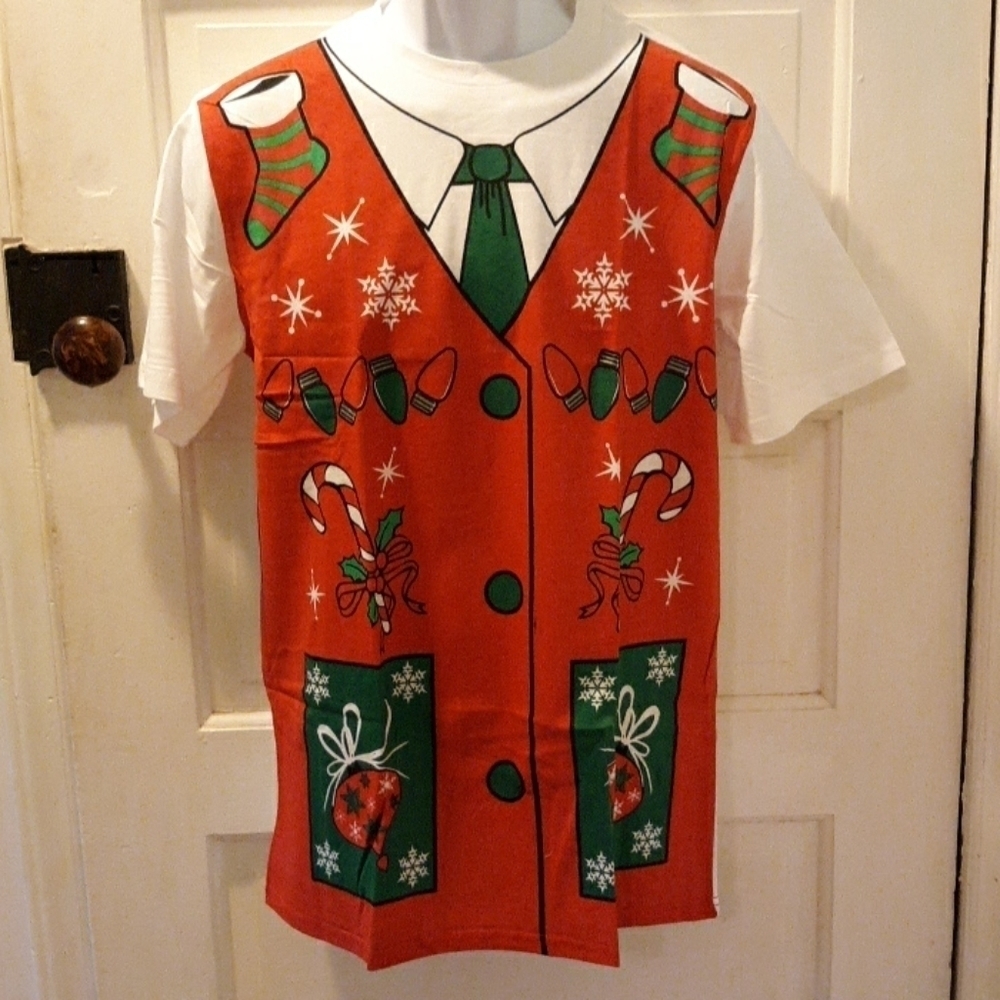 New mens ugly Christmas  sweater  shirt